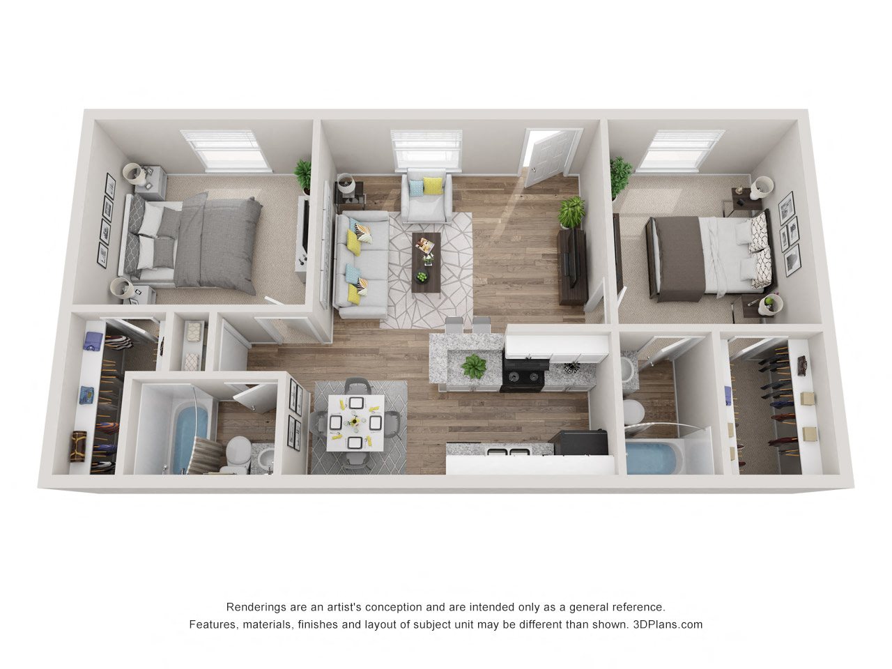 Floor plan layout diagram for Alder